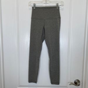 Lululemon Align High-Rise Pant 25" in Heathered Core Medium Grey Leggings 4